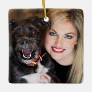 Ornement En Céramique Photo de vacances