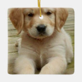 Ornement En Céramique Photo double personnalisée photo photo image Noël (Devant)