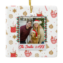 Photo et nom personnalisés Joyeux Noël personnalis