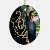 Ornement En Céramique Photographie noire classique 2024 (Droite)