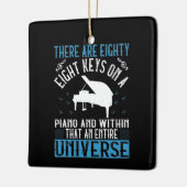 Ornement En Céramique Piano - (Gauche)