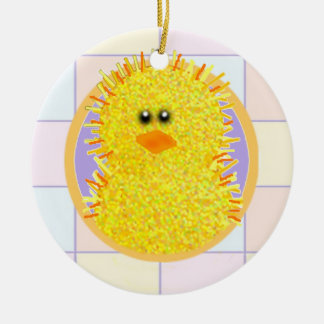 Ornement En Céramique Piaulement de Pâques