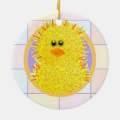 Ornement En Céramique Piaulement de Pâques (Dos)