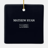 Ornement En Céramique Pièces d'échecs Galaxy personnalisées Jeu d'échecs (Dos)