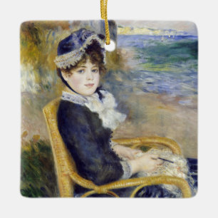 Ornement En Céramique Pierre-Auguste Renoir - Au bord de la mer