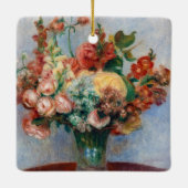 Ornement En Céramique Pierre-Auguste Renoir - Fleurs dans un Vase (Dos)