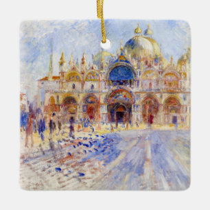 Ornement En Céramique Pierre-Auguste Renoir - Venise, place Saint-Marc