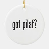 Ornement En Céramique pilaf (Dos)