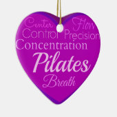 Ornement En Céramique Pilates (Droite)