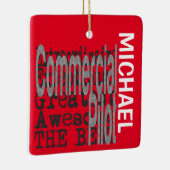 Ornement En Céramique Pilote commercial Extraordinaire CUSTOM (Droite)