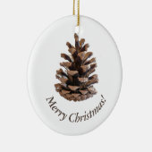 Ornement En Céramique Pinecone (Droite)