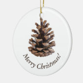 Ornement En Céramique Pinecone (Gauche)