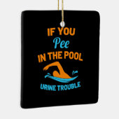 Ornement En Céramique Pipe De Bain Dans La Piscine (Droite)