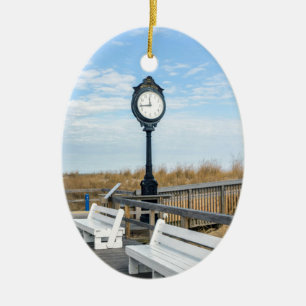 Ornement En Céramique Plage de Bethany, Delaware