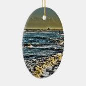 Ornement En Céramique Plage de folie, Sc (Droite)