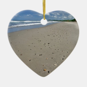 Ornement En Céramique Plage de sable désertée