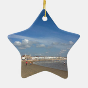Ornement En Céramique Plage de Weymouth