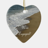 Ornement En Céramique Plage Nous sommes engagés (Droite)