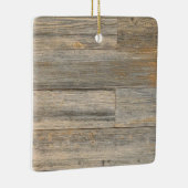 Ornement En Céramique Planches à grains de bois rustique en relief (Droite)