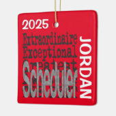 Ornement En Céramique Planificateur Extraordinaire CUSTOM (Gauche)