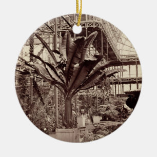 Ornement En Céramique Plantes tropicales dans la salle égyptienne, Pala