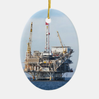 Ornement En Céramique Plate-forme pétrolière