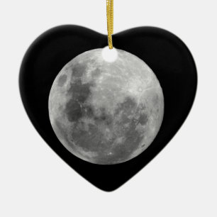 Ornement En Céramique Pleine lune