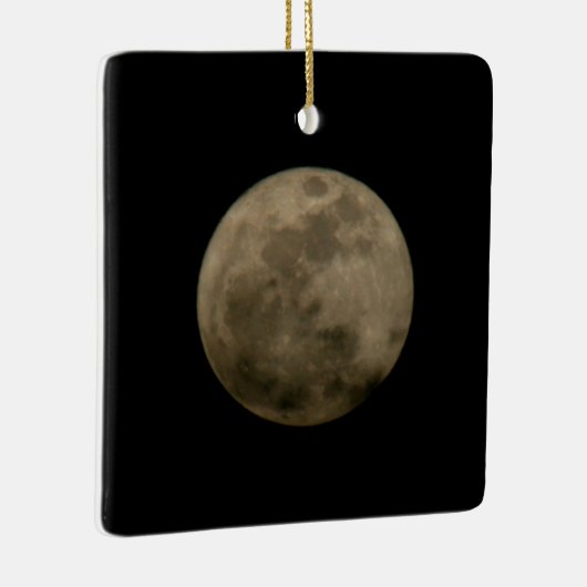 Ornement En Céramique Pleine lune (Droite)