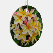 Ornement En Céramique Plumeria hawaïen (Droite)