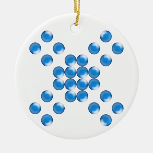 Ornement En Céramique plus de mamelons (Devant)