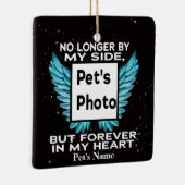 Ornement En Céramique Plus de mon côté, Mémorial aux animaux de compagni (Droite)