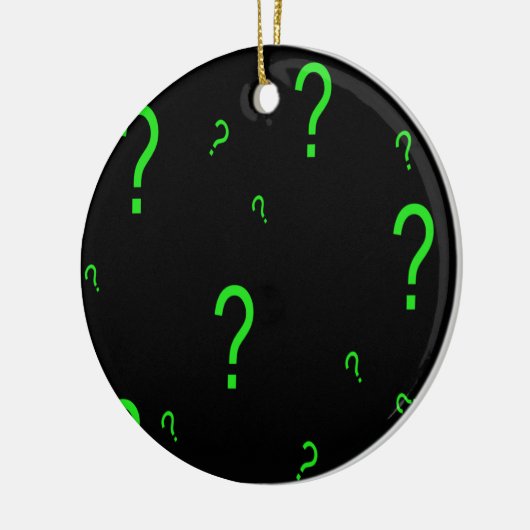 Ornement En Céramique Points d'interrogation (Gauche)