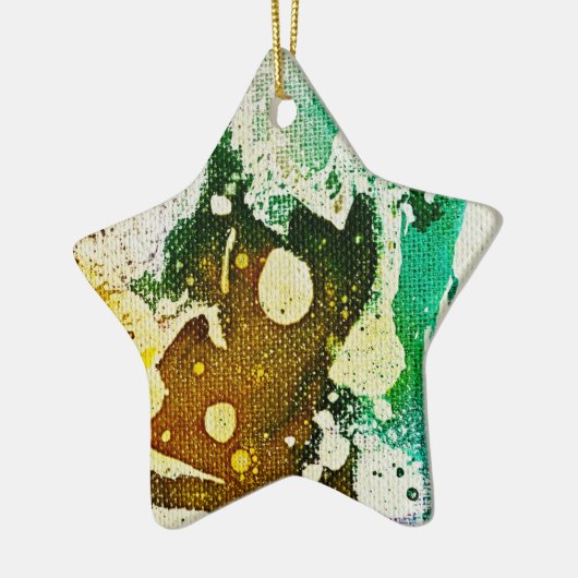 Ornement En Céramique Polychromoptic #5 par Michael Moffa (Gauche)