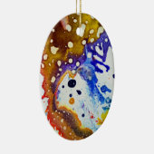 Ornement En Céramique Polychromoptique #1B par Michael Moffa (Droite)