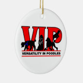 Ornement En Céramique Polyvalence dans les caniches (Droite)