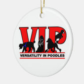 Ornement En Céramique Polyvalence dans les caniches (Gauche)