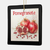 Ornement En Céramique Pomegranate Ceramic Ornament (Gauche)