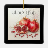 Ornement En Céramique Pomegranate Ceramic Ornament (Dos)