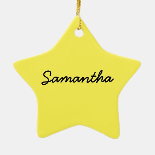 Ornement En Céramique Pommes de terre d'ignames d'igname de patate douce (Dos)