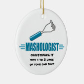 Ornement En Céramique Pommes de terre marquées (Droite)