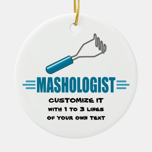 Ornement En Céramique Pommes de terre marquées (Devant)