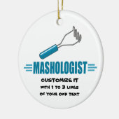 Ornement En Céramique Pommes de terre marquées (Gauche)