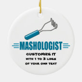 Ornement En Céramique Pommes de terre marquées (Dos)