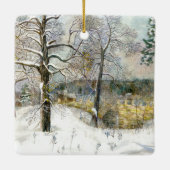 Ornement En Céramique pont d'hiver (Dos)