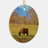 Ornement En Céramique Pony miniature Brown (Droite)
