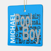 Ornement En Céramique Pool Boy Extraordinaire CUSTOM (Gauche)