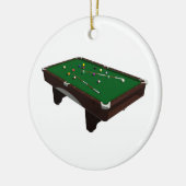 Ornement En Céramique Pool table (Gauche)