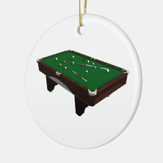 Ornement En Céramique Pool table (Gauche)