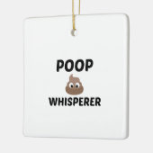 ORNEMENT EN CÉRAMIQUE POOP WHISPERER (Gauche)