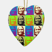 Ornement En Céramique Pop Art Freedom Fighter Geronimo (Gauche)